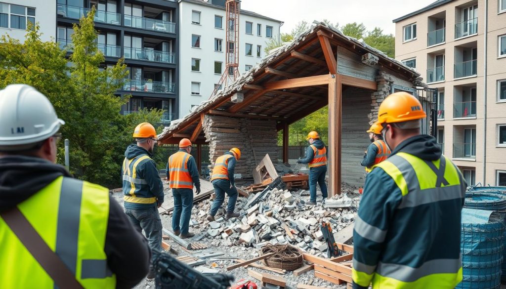 Håndverkere med rivingskompetanse