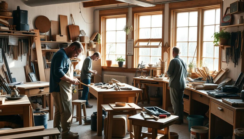 Håndverkertjenester og rehabilitering