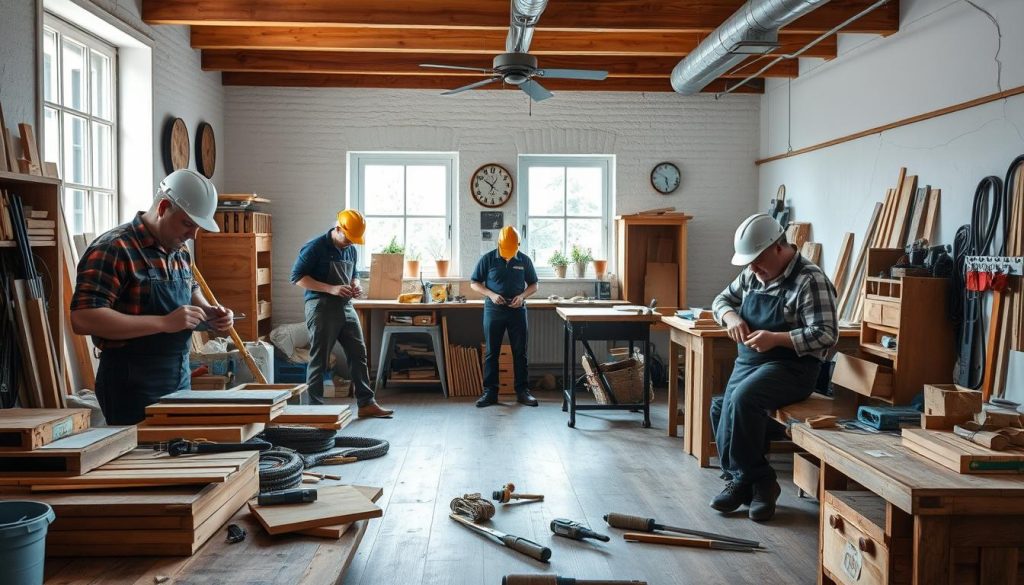 Håndverkertjenester priseksempler