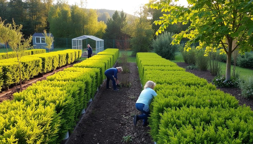 Hekkplanting og trær