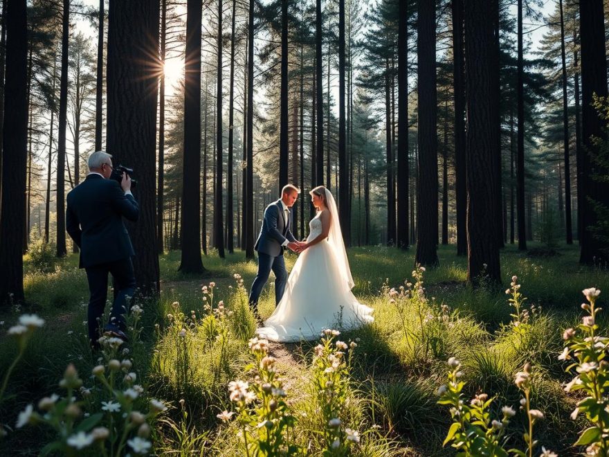 Heldag bryllupsfotografering