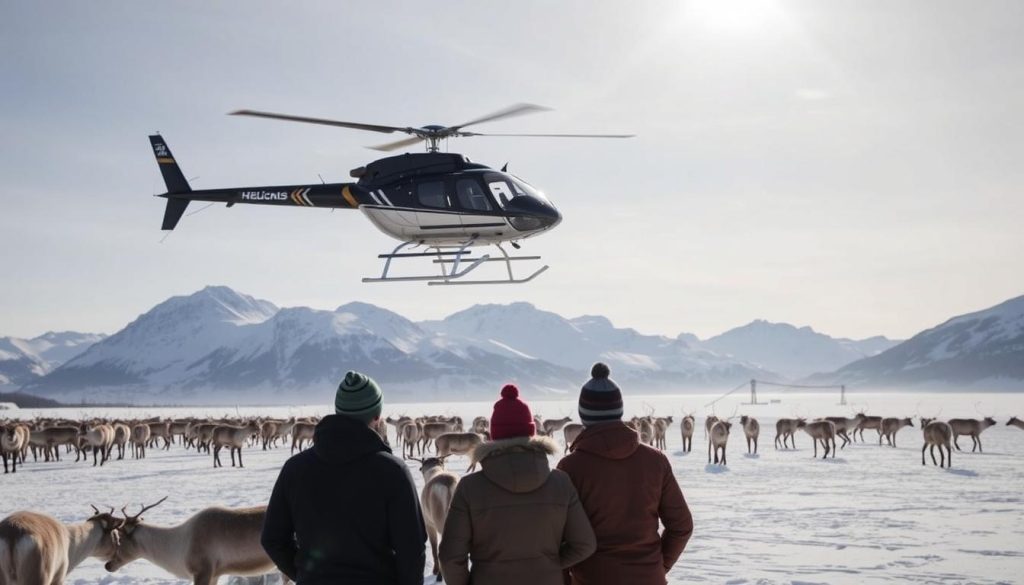 Helikopter reindriving tjenester