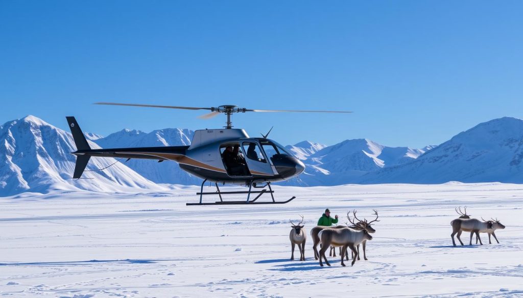 Helikopter sikkerhet ved reindriving