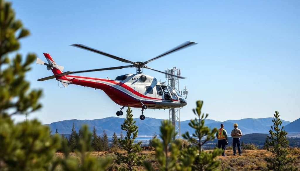 Helikopterløft teknologi