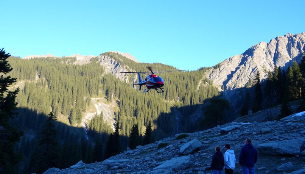 Helikoptertransport i krevende terreng