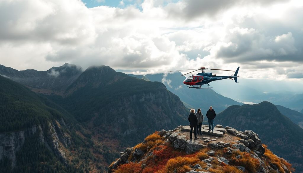 Helikoptertransport i utilgjengelige områder