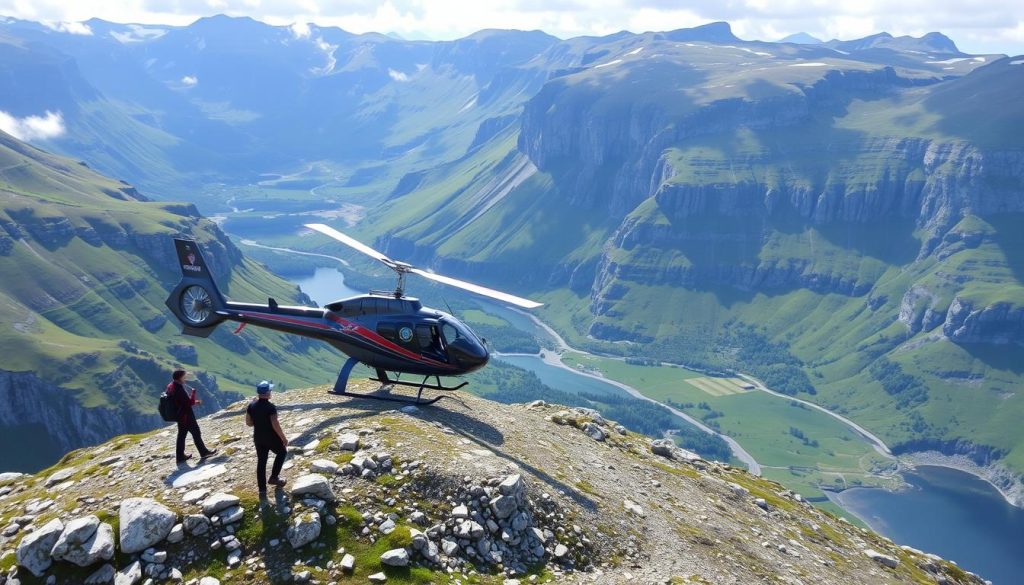 Helikoptertransport tjenester i Norge