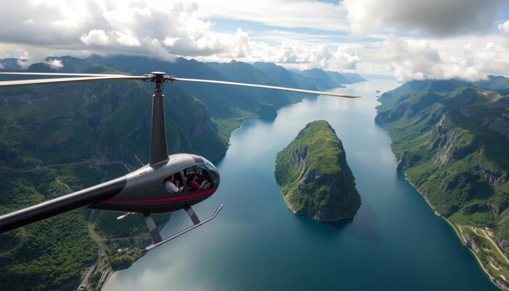 Helikopterturer og sightseeing priser i Norge