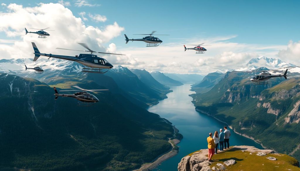 Helikoptertyper i Norge