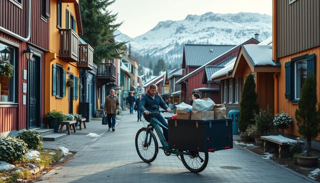 Hjemkjøring i norske byer