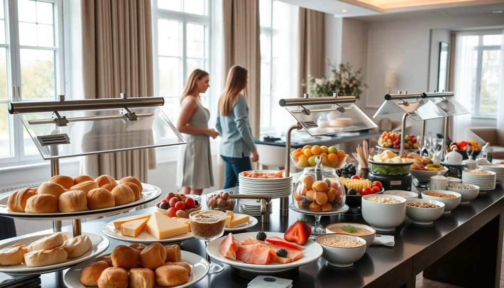 Hotellfrokost buffet