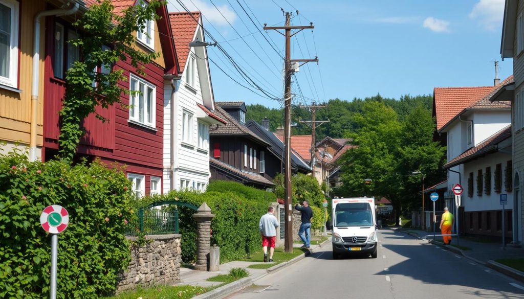 Hovedsikring oppgradering i norske byer