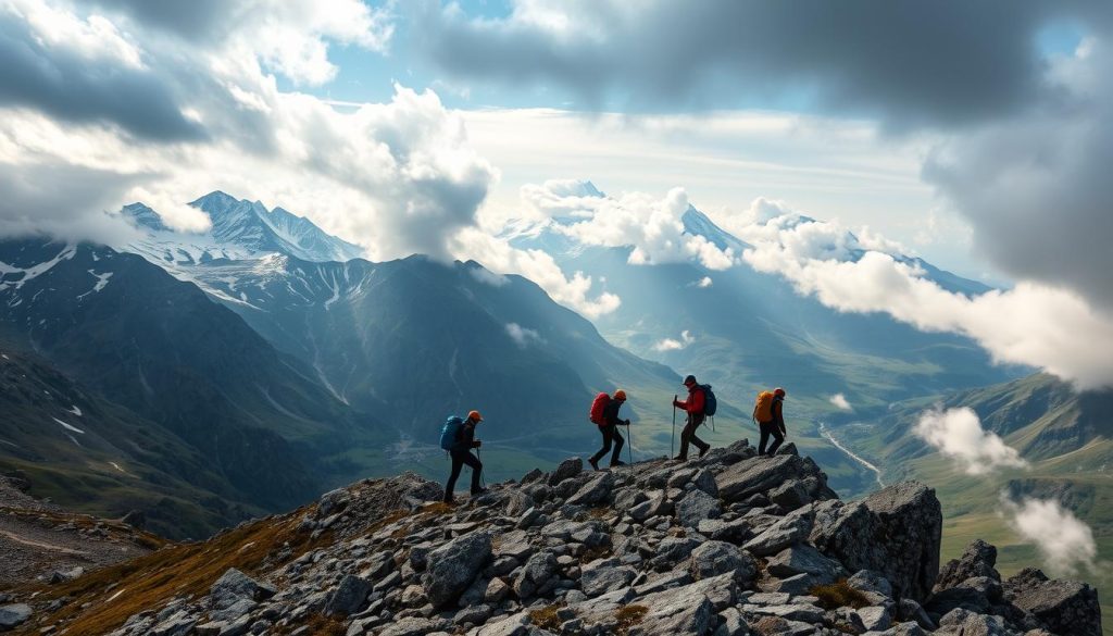 Høyfjellsklatring ekspedisjon