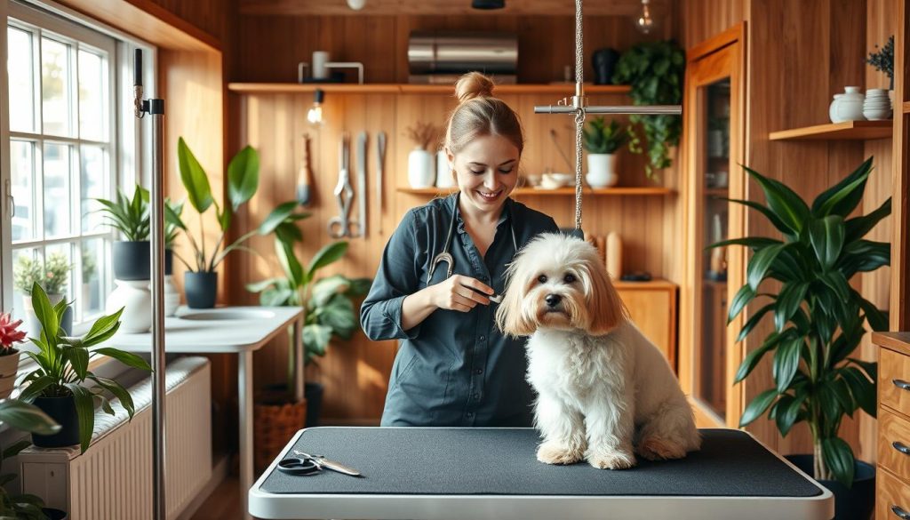 Hundefrisør profesjonell pelspleie