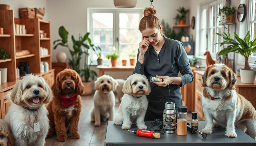 Hundefrisør velger riktig leverandør