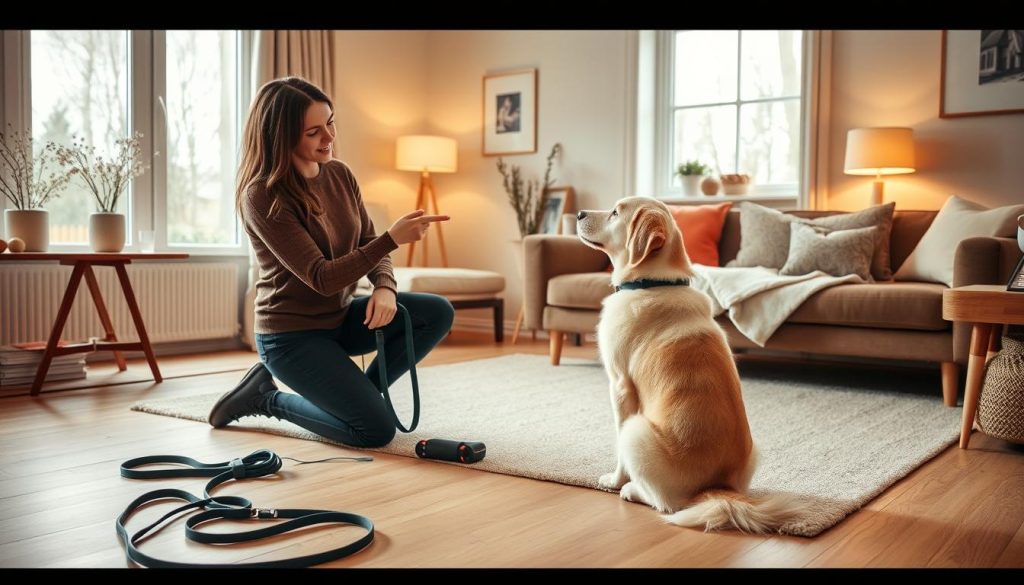 Hundetrening hjemme forberedelser