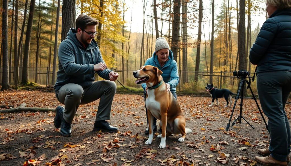 Hundetrening på dyrepensjonat