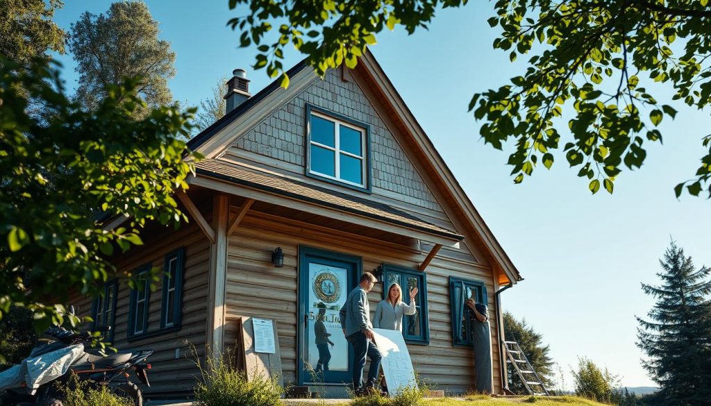 Husrenovering og isolasjonsarbeid