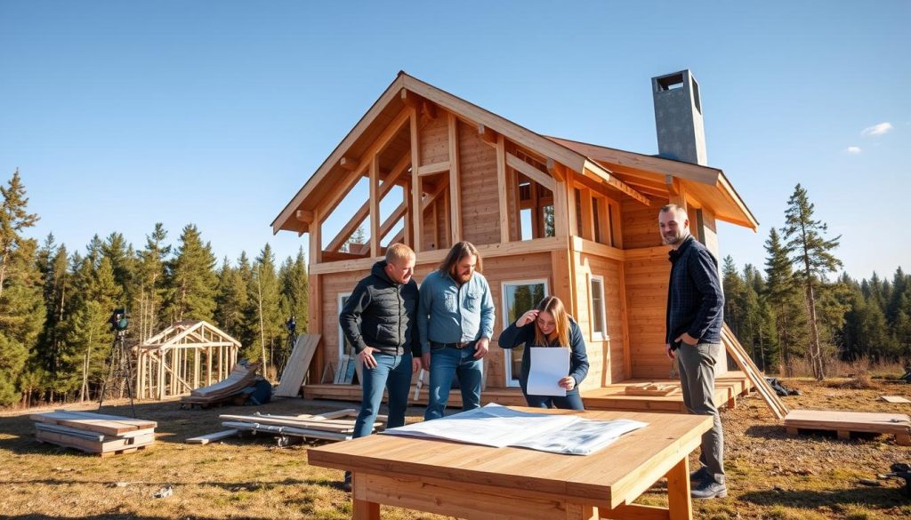 Hytte påbygg leverandørvalg