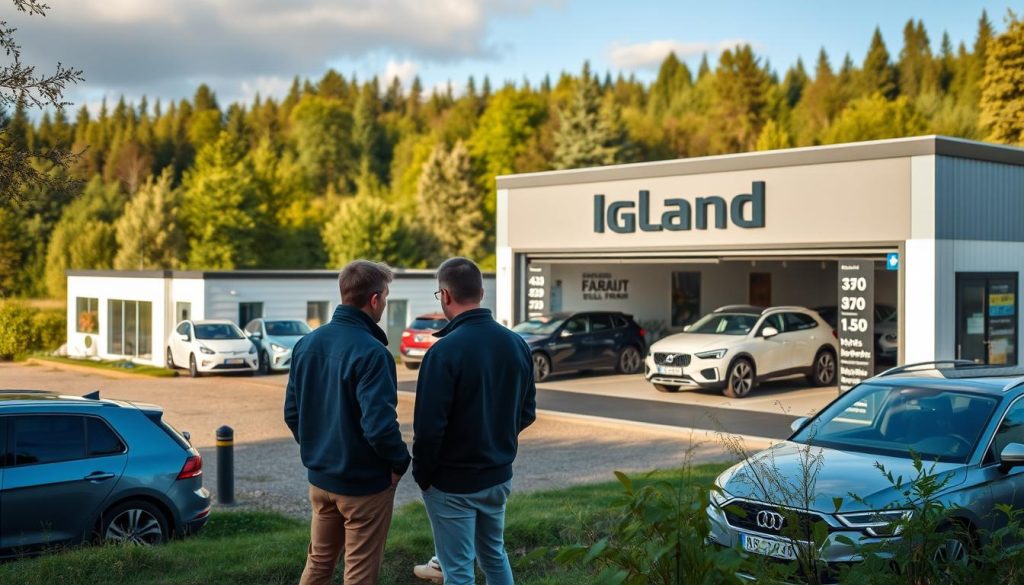 Igland garasje leverandør valg