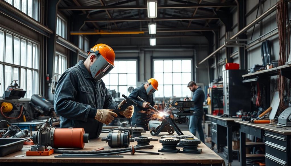 Industrimekanikar sveisetekniske tjenester