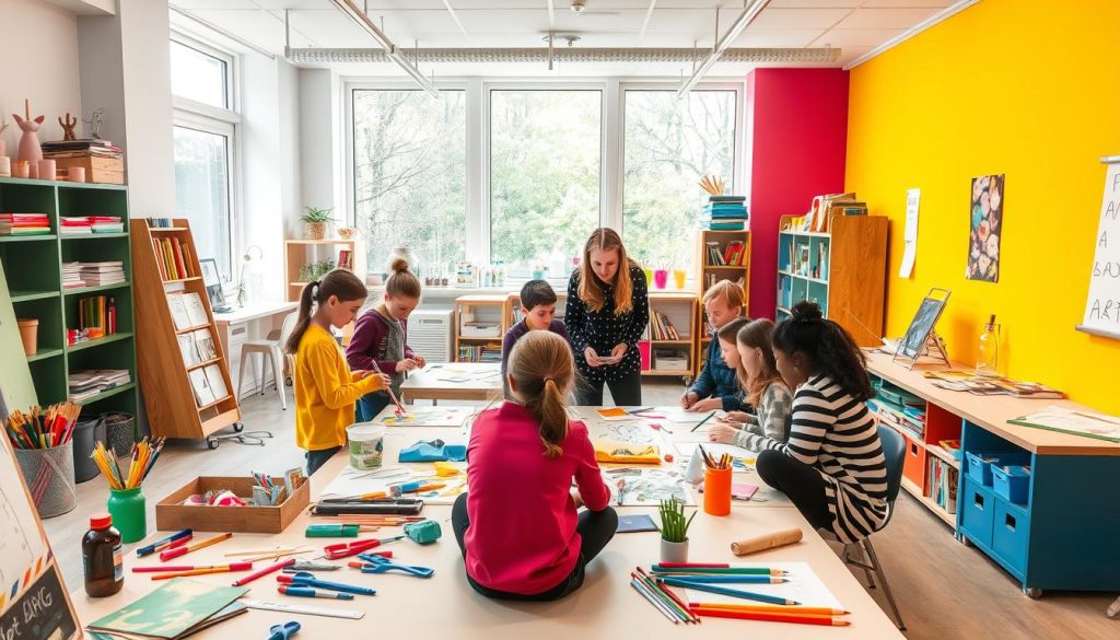 Innovativ kunstundervisning ved kunstfagskole Oslo