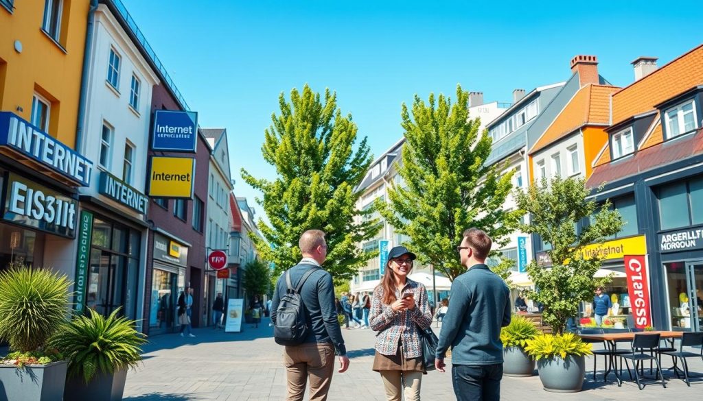 Internettleverandører i norske byer