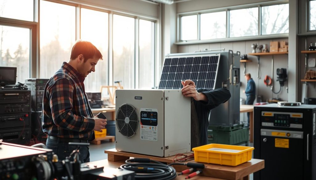 Inverter installasjon leverandørvalg