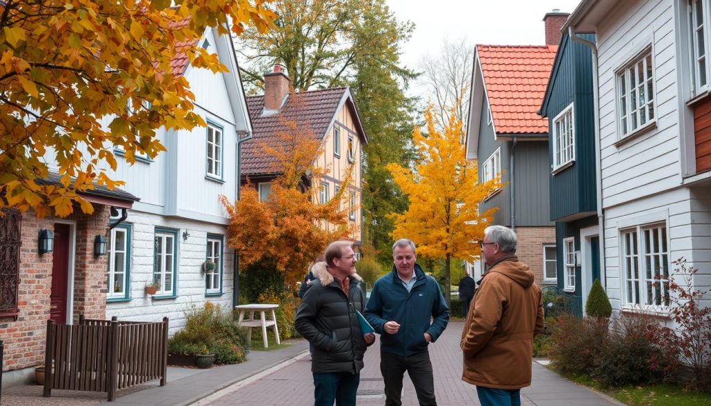 Isolasjon av vegger i norske byer