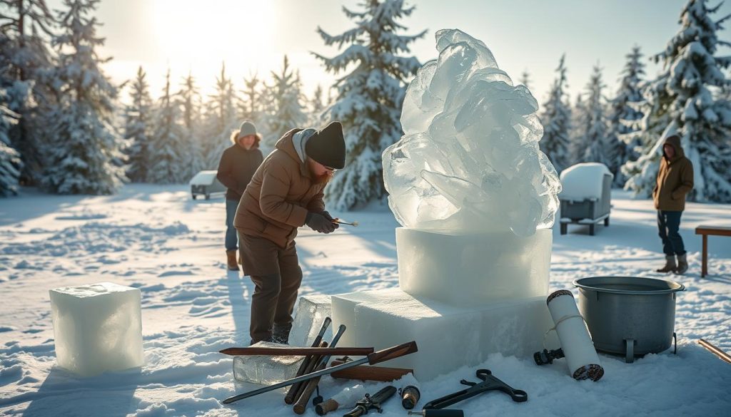 Isskulptur kostnadsoversikt