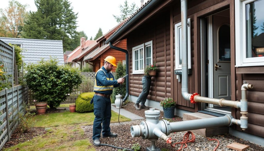 Jar tek rør tjenester i norske byer