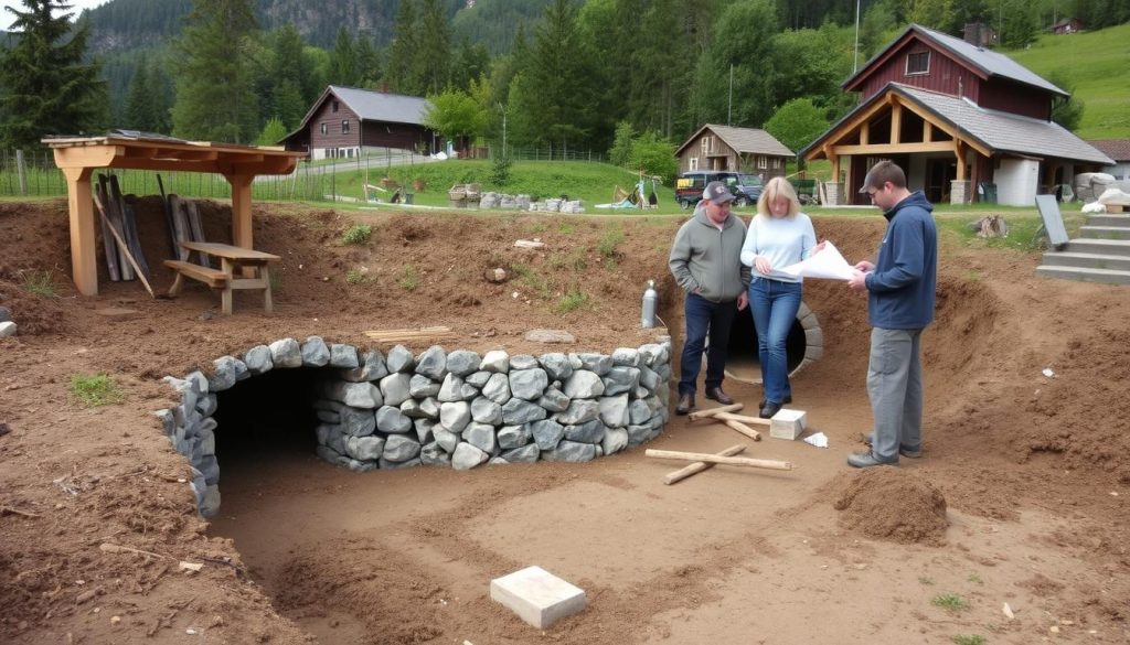 Jordkjeller bygging prisfaktorer