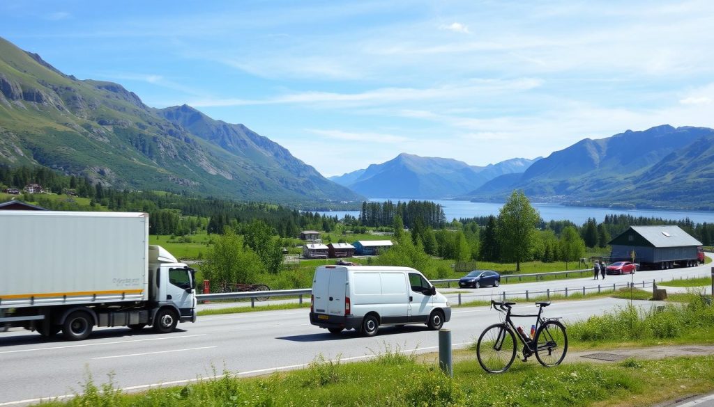 Jordtransport priser i Norge