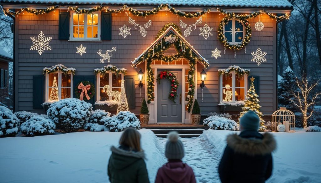 Julebelysning fasade leverandør