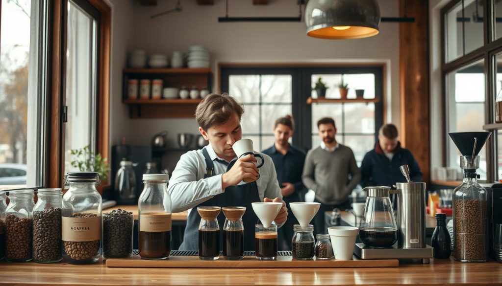 Kaffesmaking og spesialisering