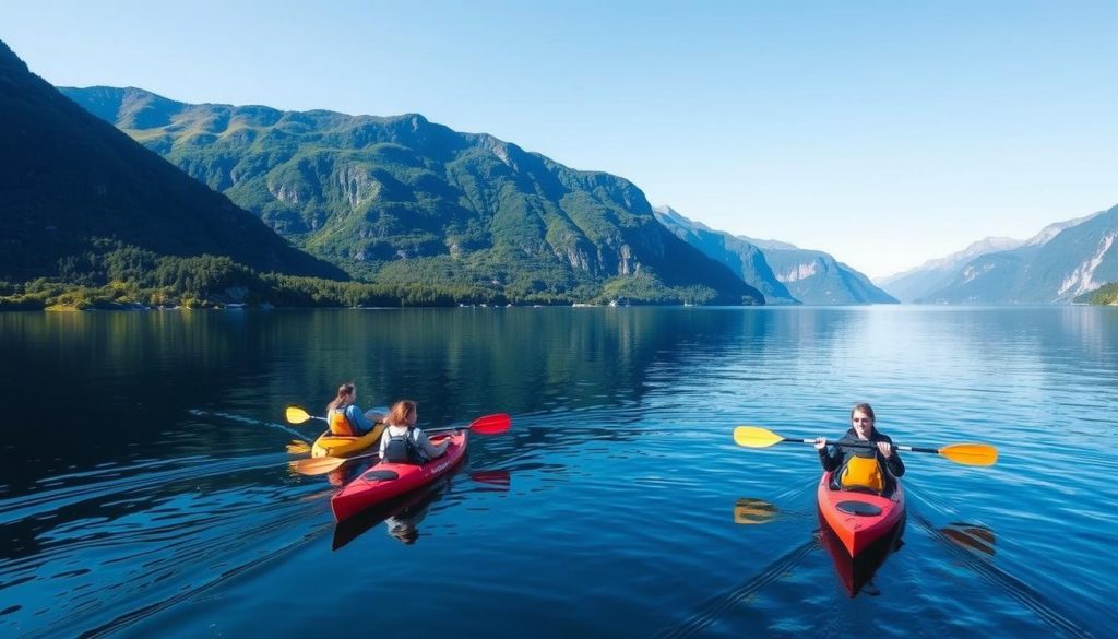 Kajakk leiepriser i Norge