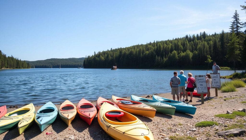 Kajakk prissammenligning