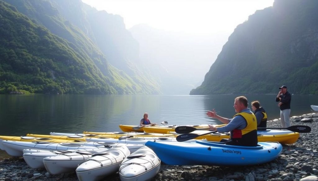 Kajakk utleie i Norge