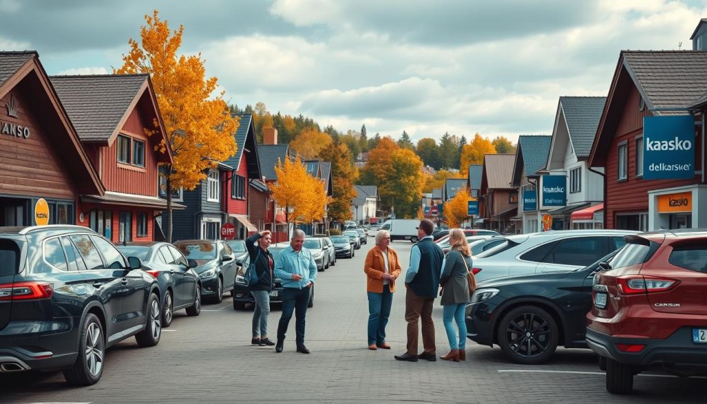 Kasko delkasko forsikring i norske byer