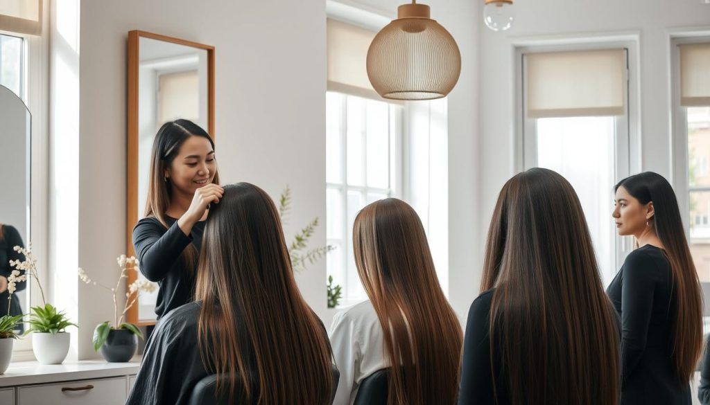 Keratinbehandling hårpleie