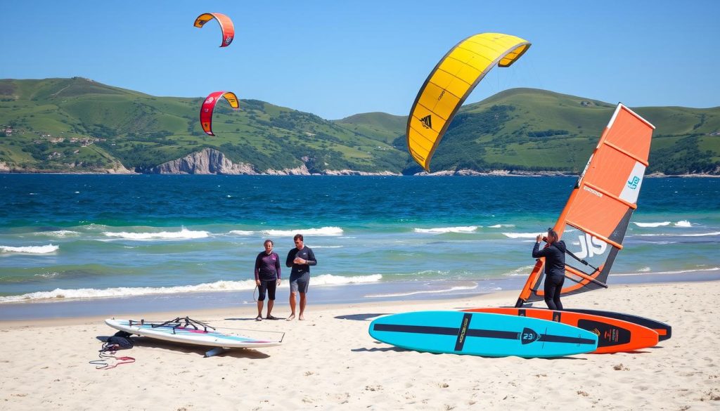 Kitesurfing og windsurfing utstyrskjøp