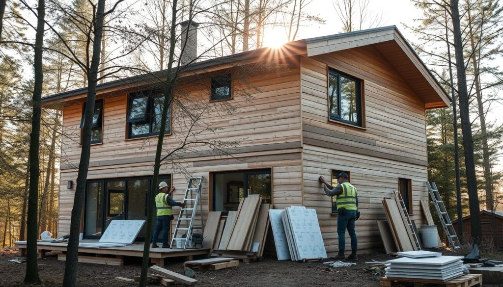 Kledning fornyelse og isoleringsløsninger