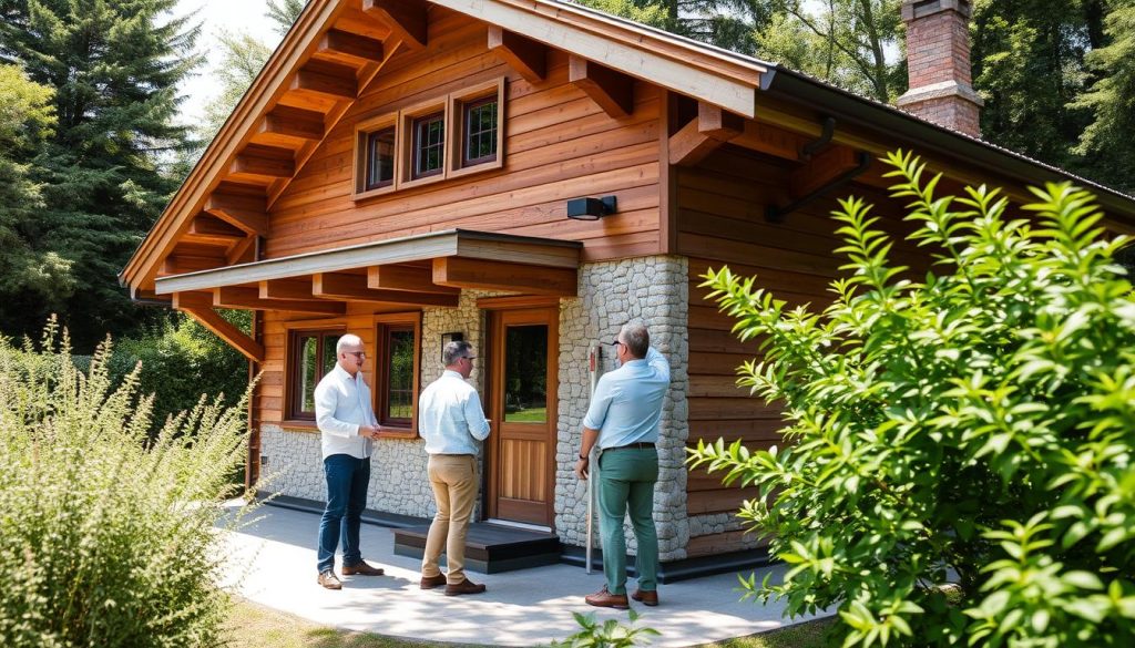 Kledning og vedlikehold av hus