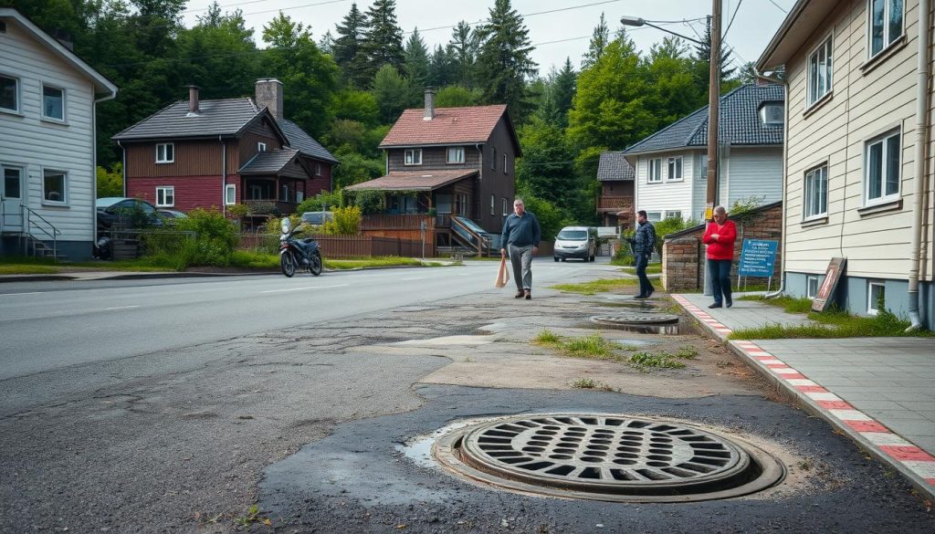 Kloakklukt problemer i norske byer