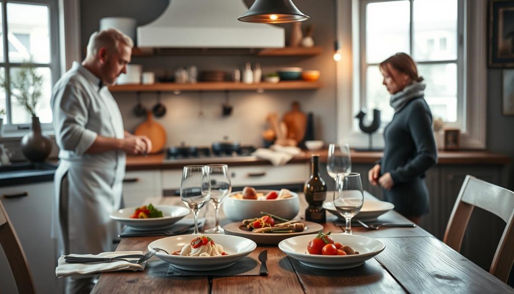 Kokketjenester for privatselskap