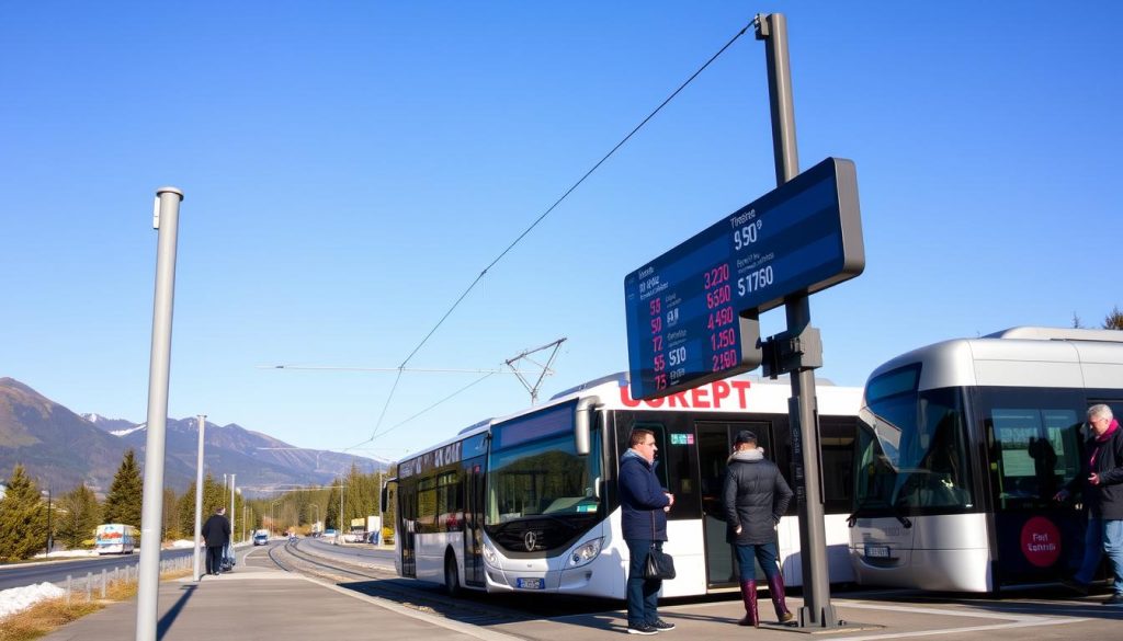 Kollektivtransport priser i Norge