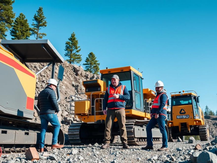 Kombinasjonstjenester for gruvedriftsprosjekter