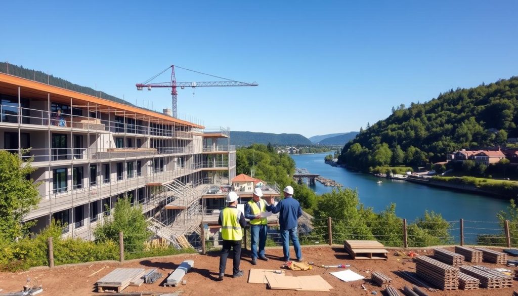 Komplekse byggeprosjekter i Drammen