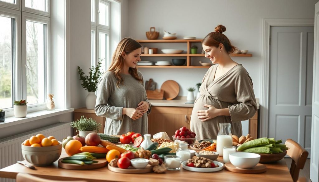 Kostholdsråd for gravide og ammende