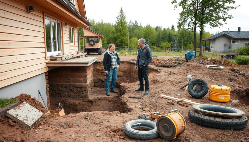 Kostnader ved krypkjeller graving